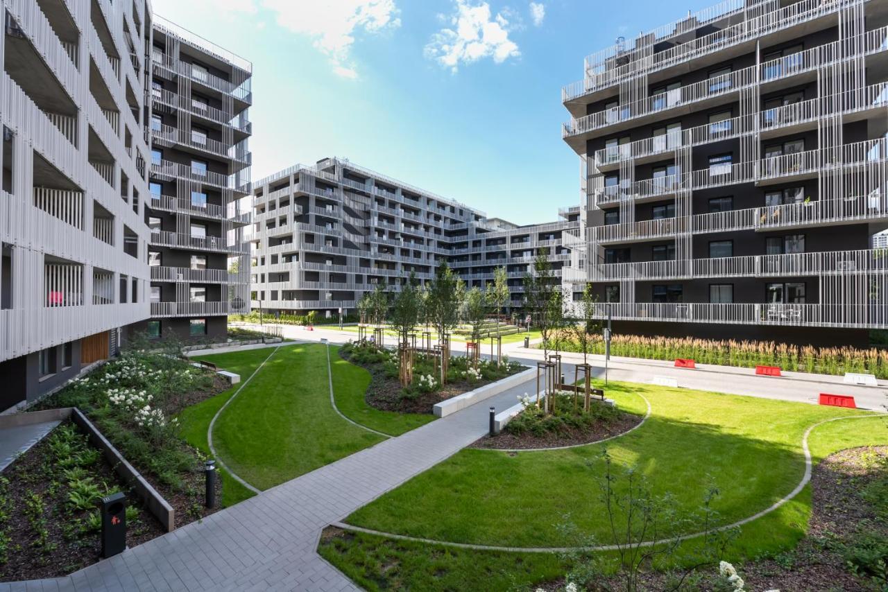 Wola Marble Apartment วอร์ซอ ภายนอก รูปภาพ
